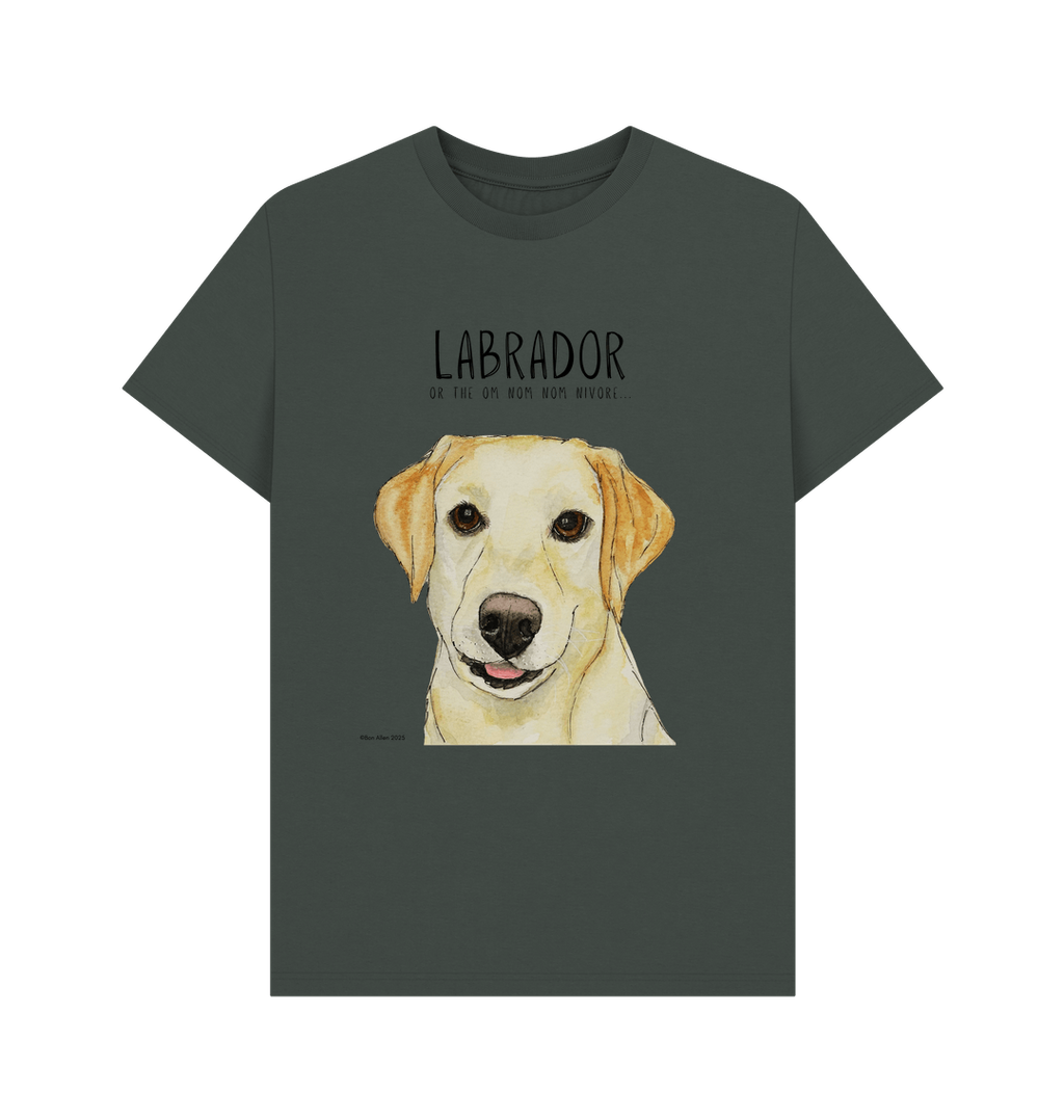 Yellow Labrador Snack Goals Men's Tee
