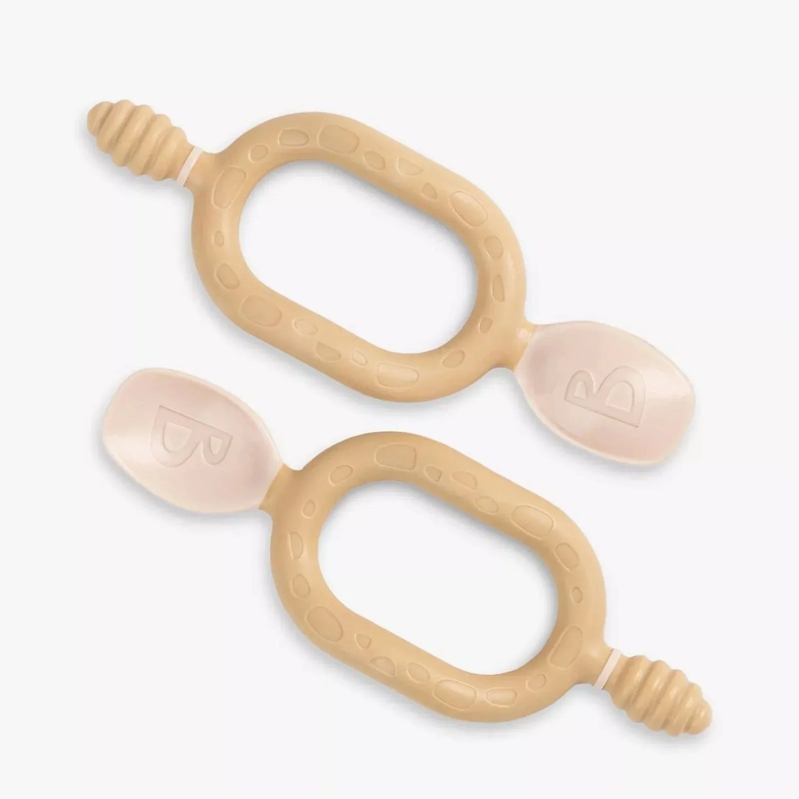Baby Weaning Spoons Dual Ended Pack of 2 from 6 Months Fawn