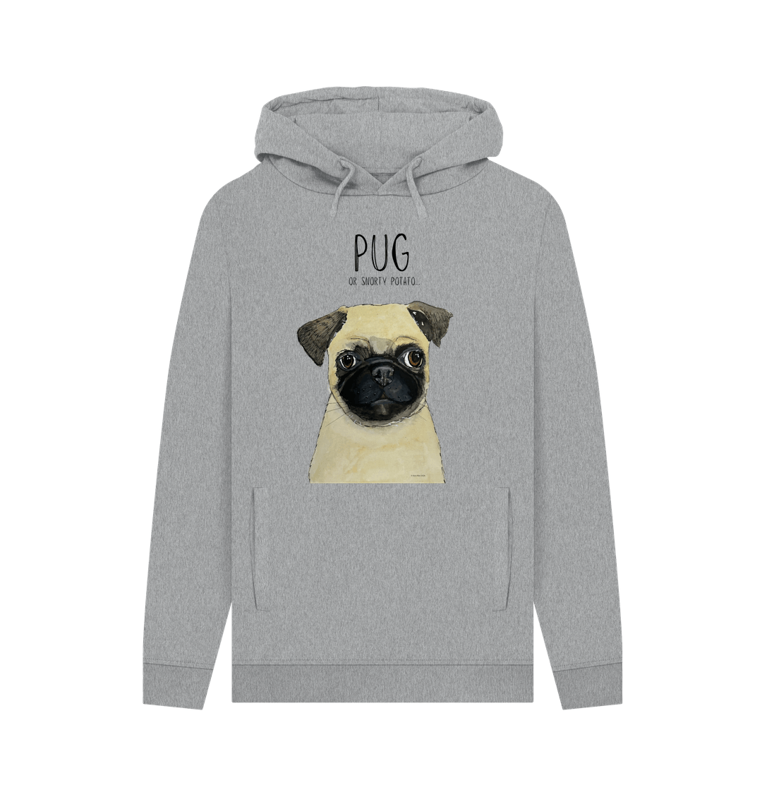 Snorty Potato Men's Hoodie Cozy Funny Pug