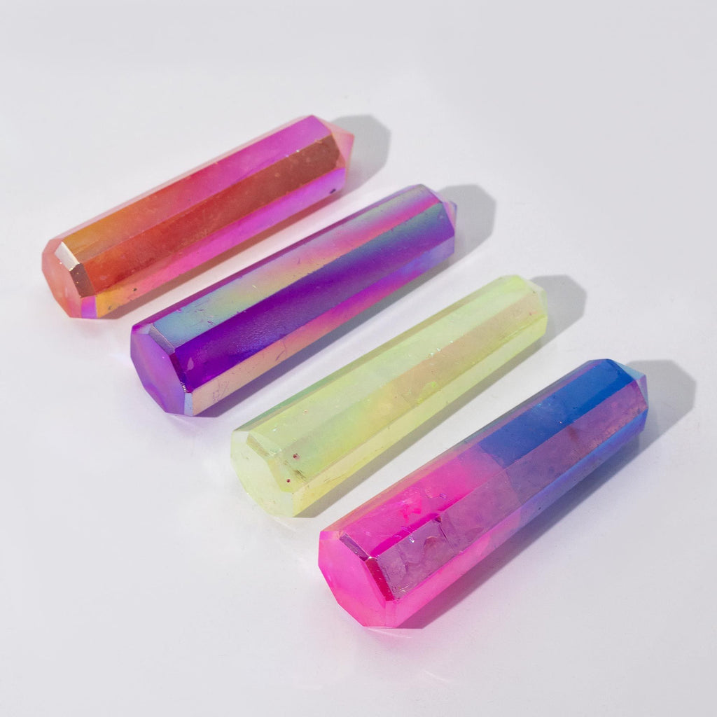 Pale Green Quartz Obelisk Point 9cm Natural Crystal