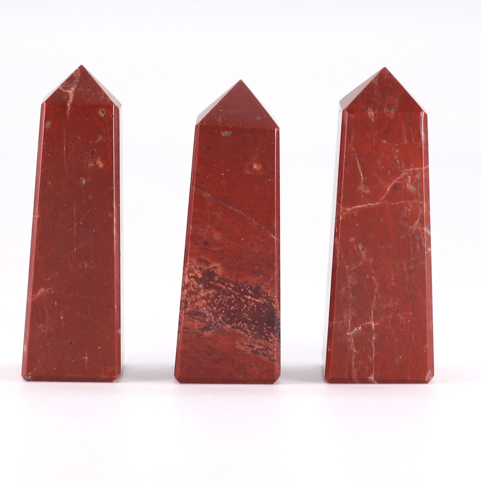 Red Jasper Obelisk Point 5cm Gemstone