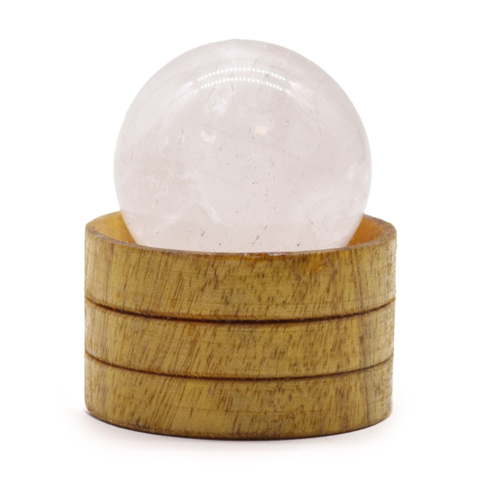 Clear Quartz Sphere 40mm with Stand