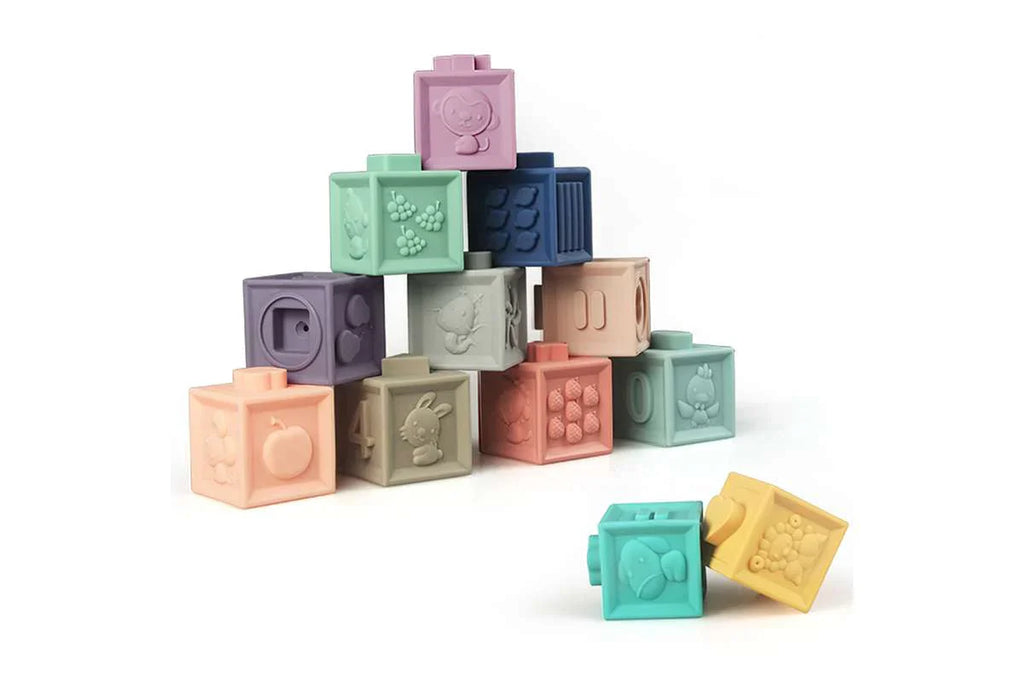 My First Learning Cubes in Pastel