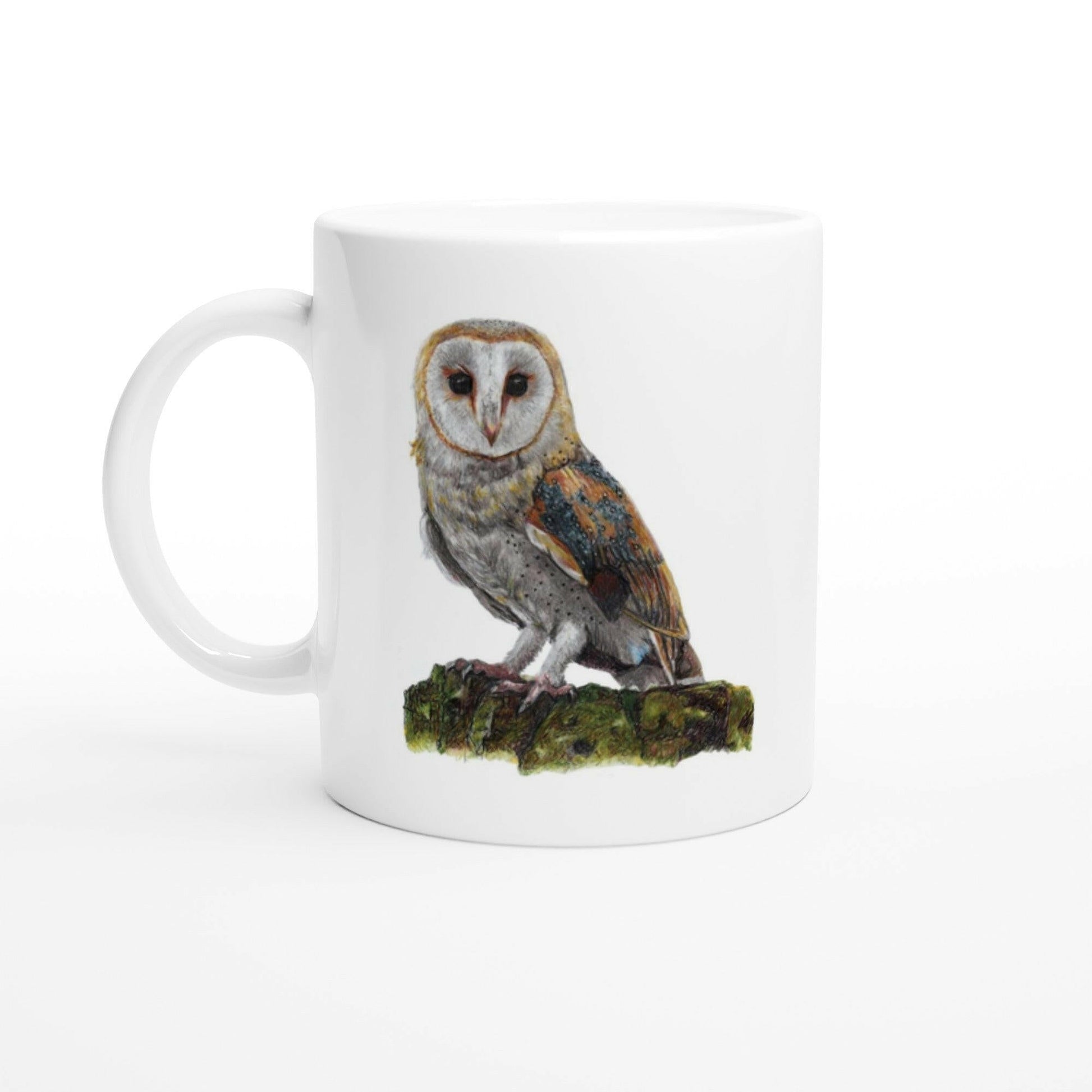 Barn Owl Ceramic Coffee Mug 11oz