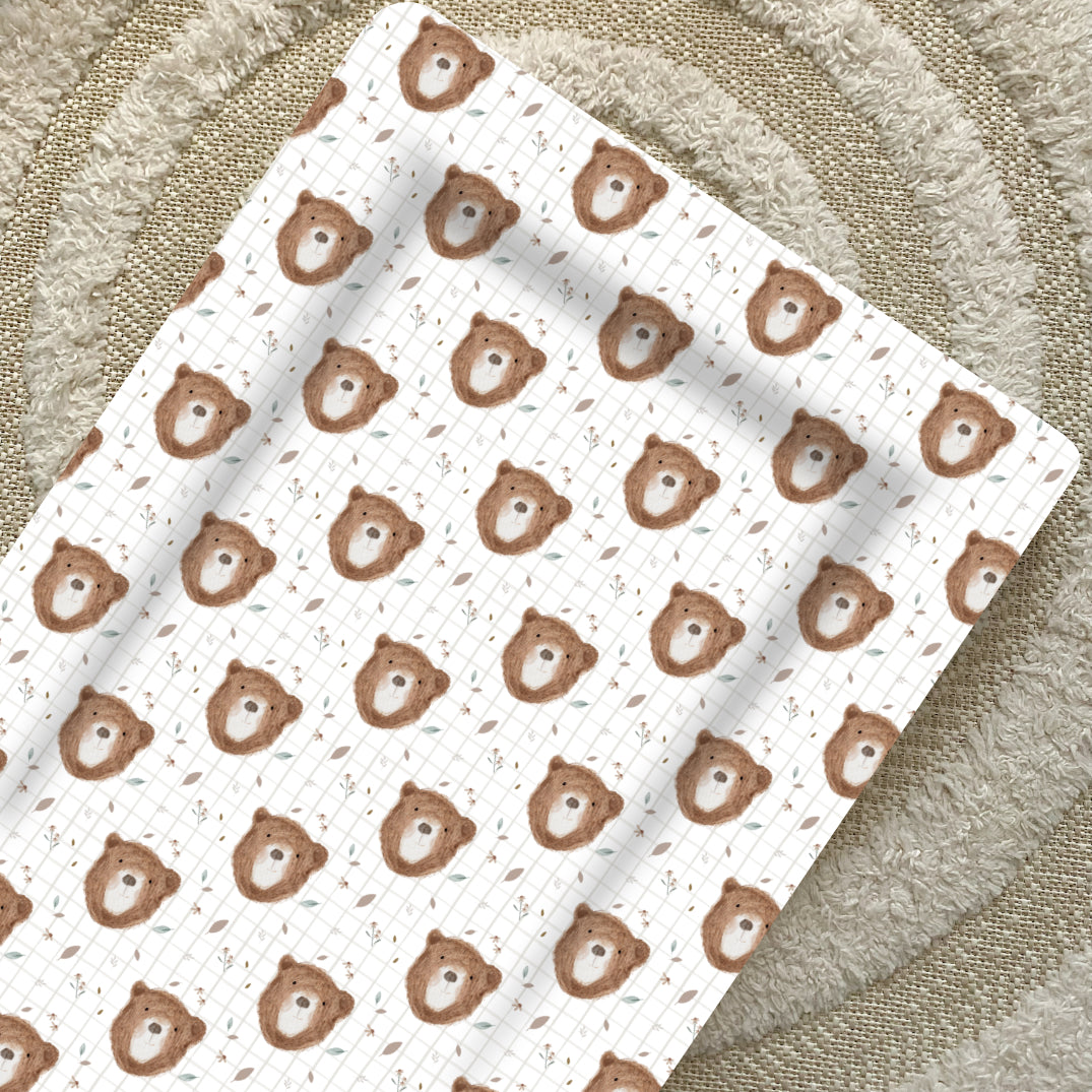 Standard Changing Mat - Bru Bear Print