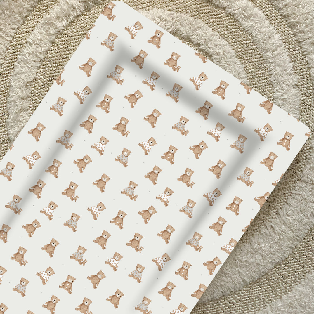 Standard Changing Mat - Teddy Bear Print