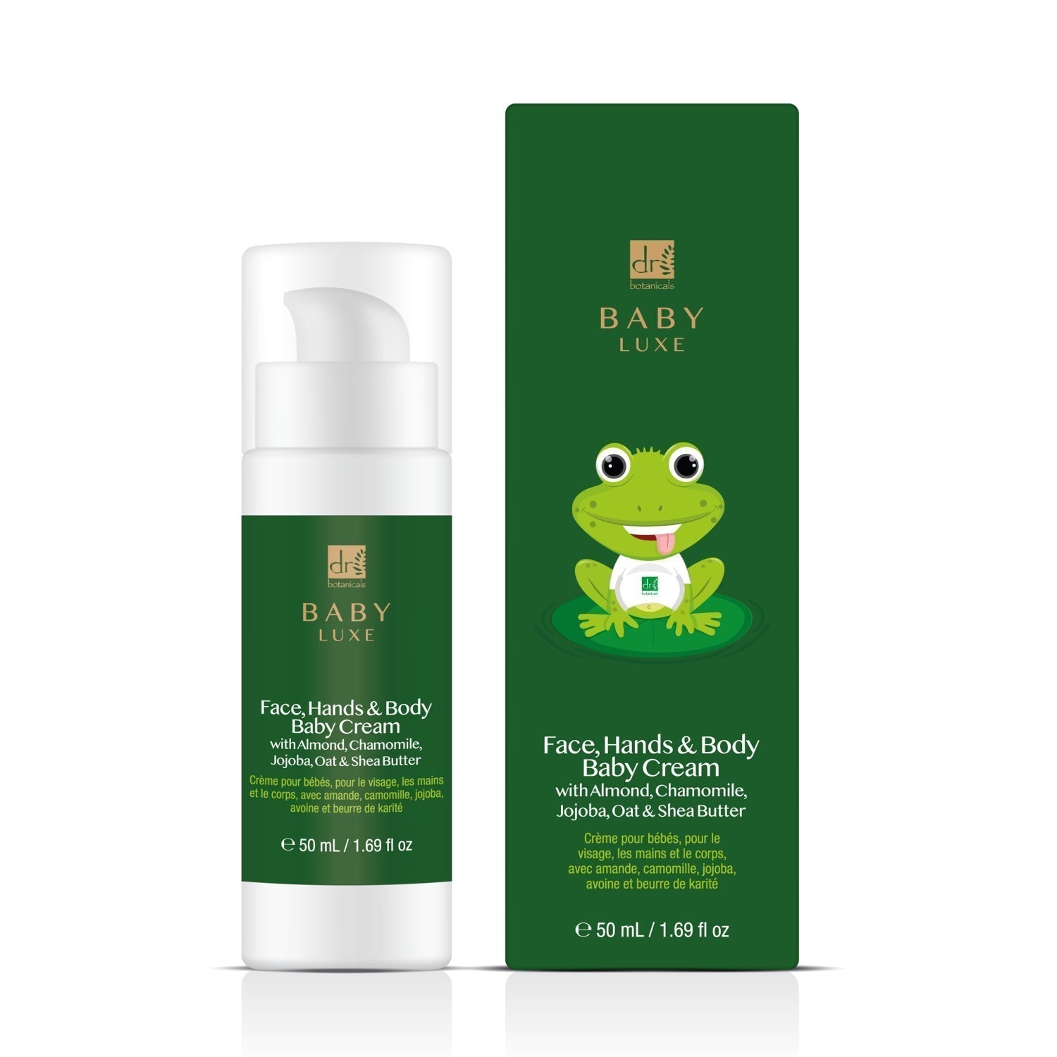 Baby Lux Face Hands and Body Cream 50ml Twin Pack