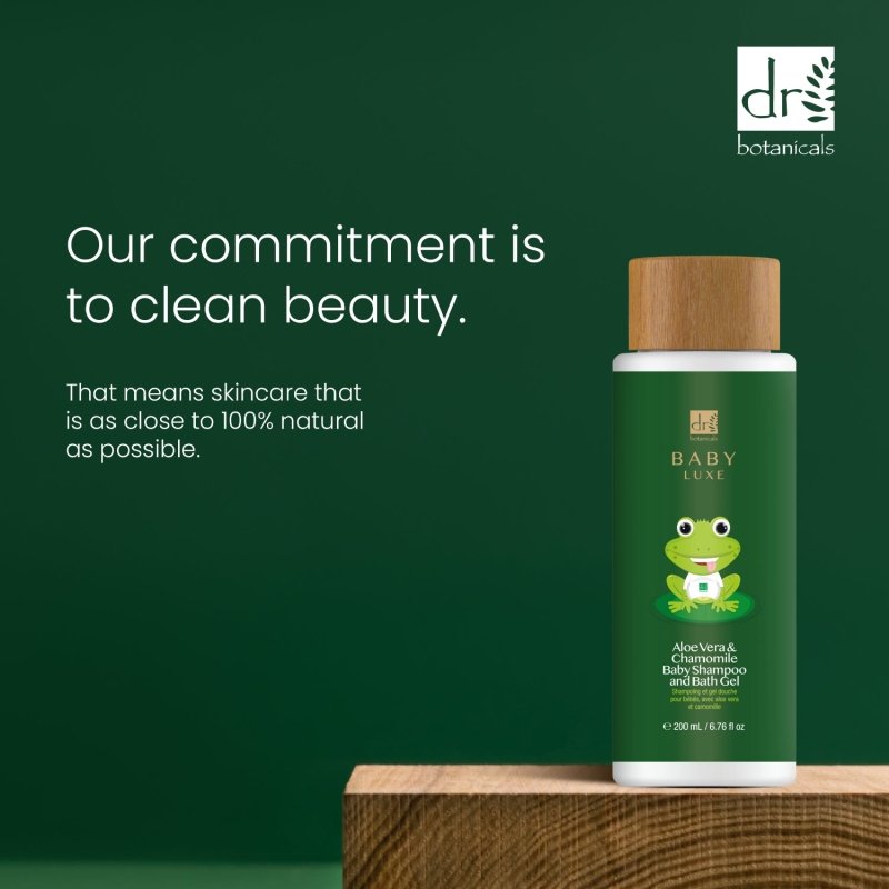 Aloe Vera and Chamomile Baby Shampoo and Bath Gel 200ml