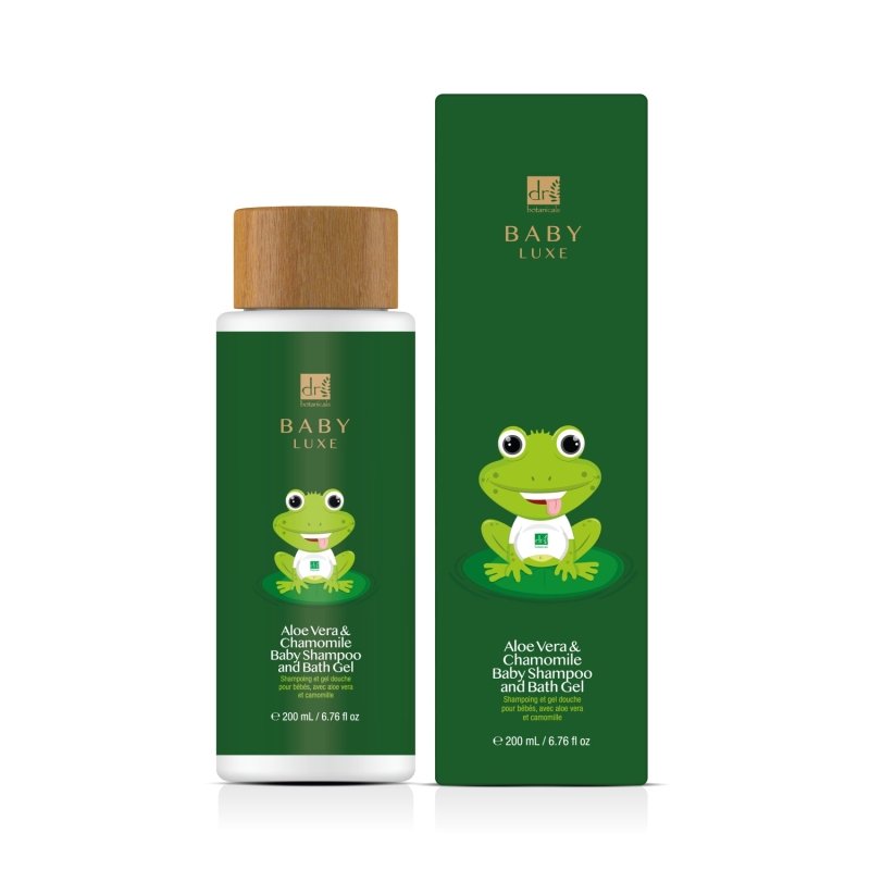 Aloe Vera and Chamomile Baby Shampoo and Bath Gel 200ml