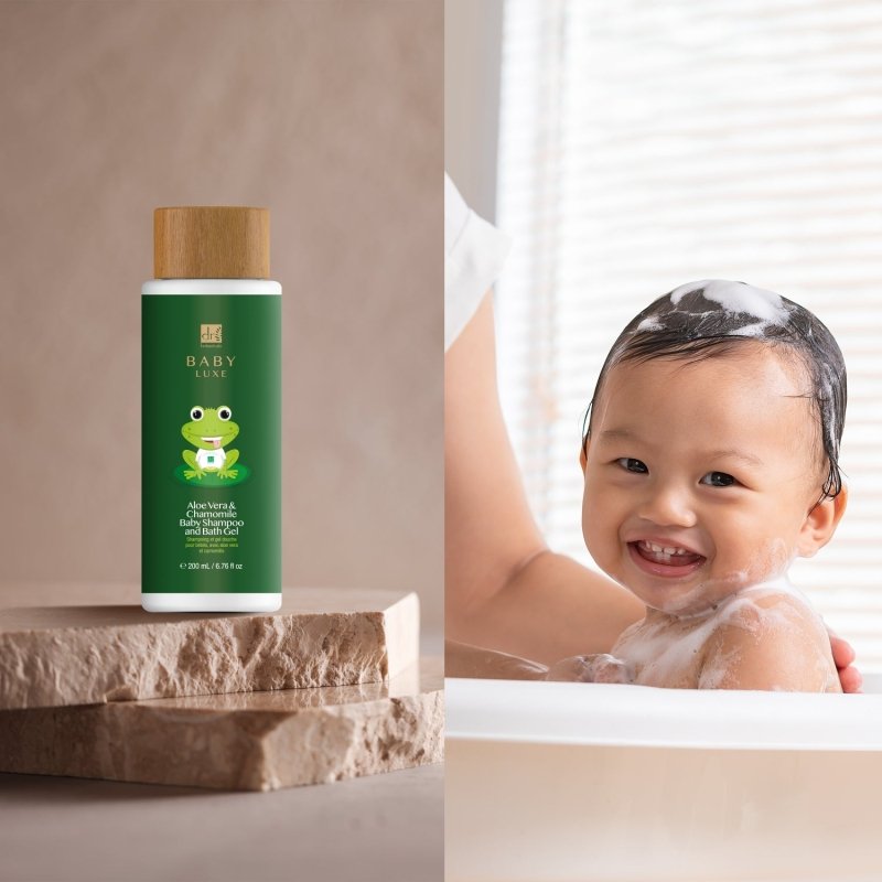 Aloe Vera and Chamomile Baby Shampoo and Bath Gel 200ml