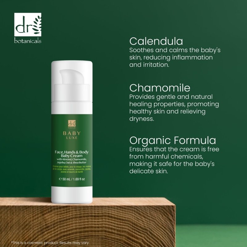 Baby Lux Face Hands and Body Cream 50ml