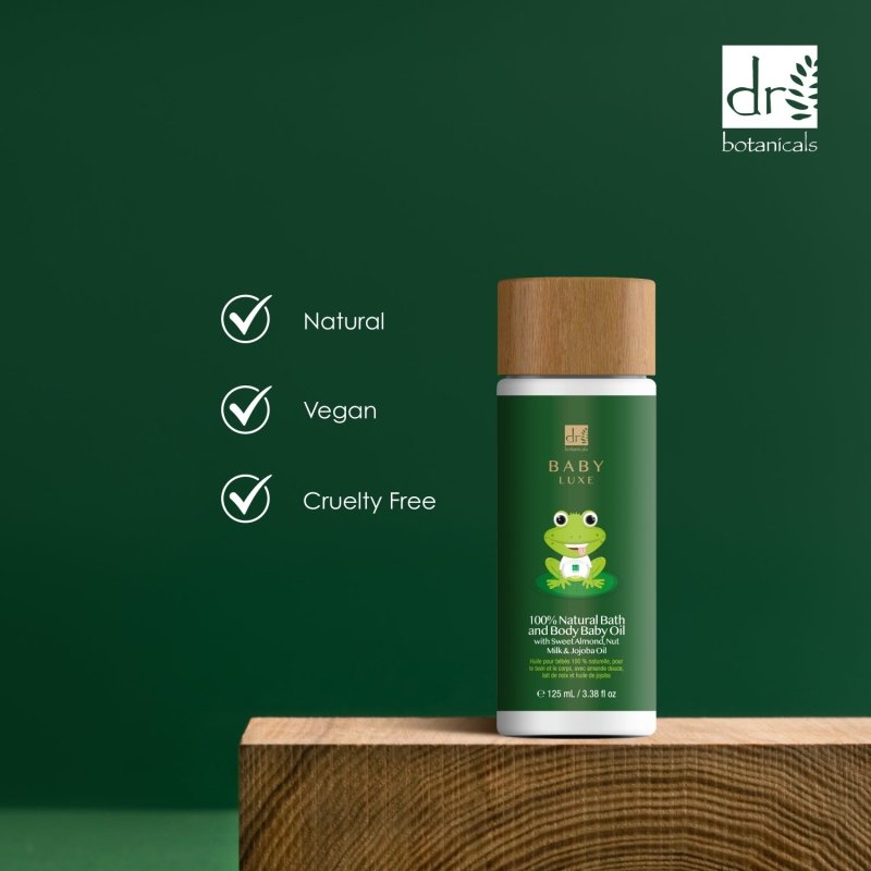 Jojoba Seed Oil Relaxing Baby Body Oil 125ml