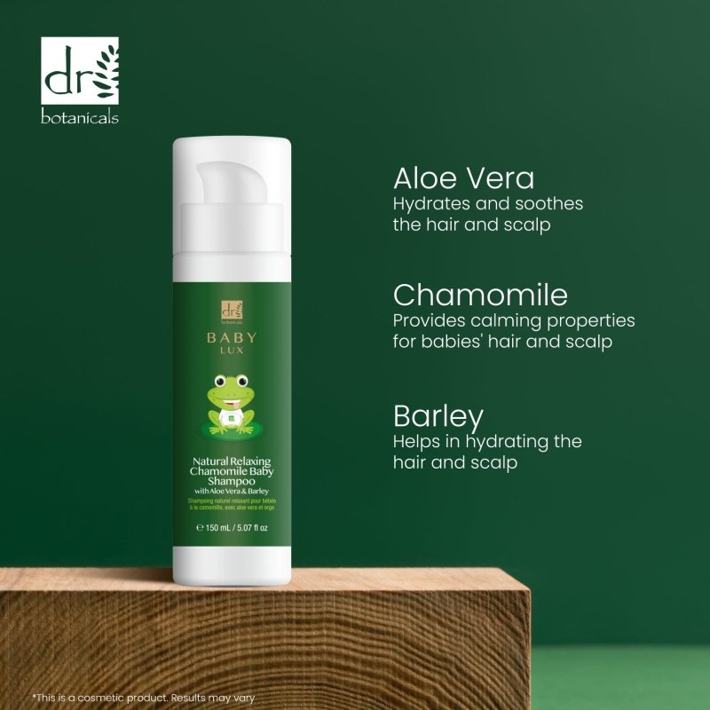 Natural Chamomile Baby Shampoo 150ml