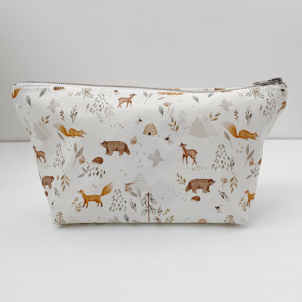 Nappy Wallet - Woodland Animal Print