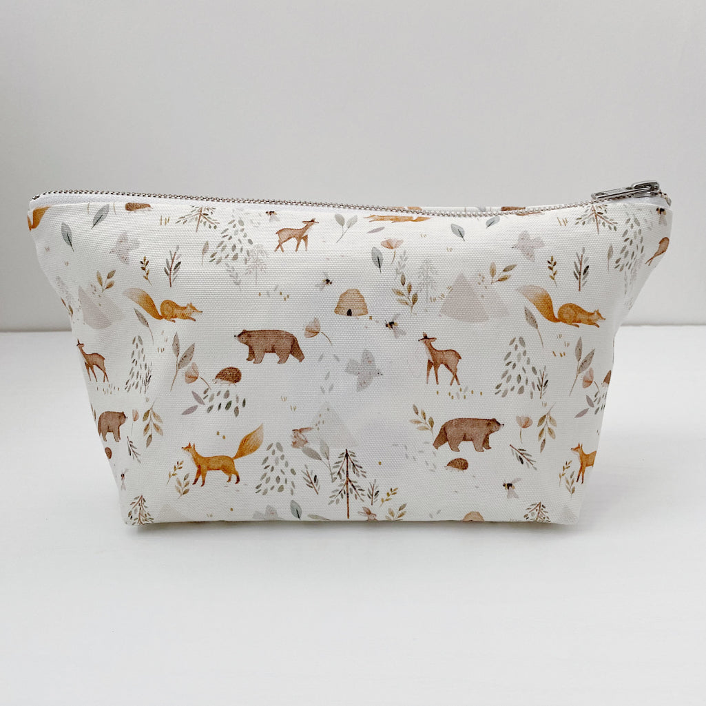 Nappy Wallet - Woodland Animal Print