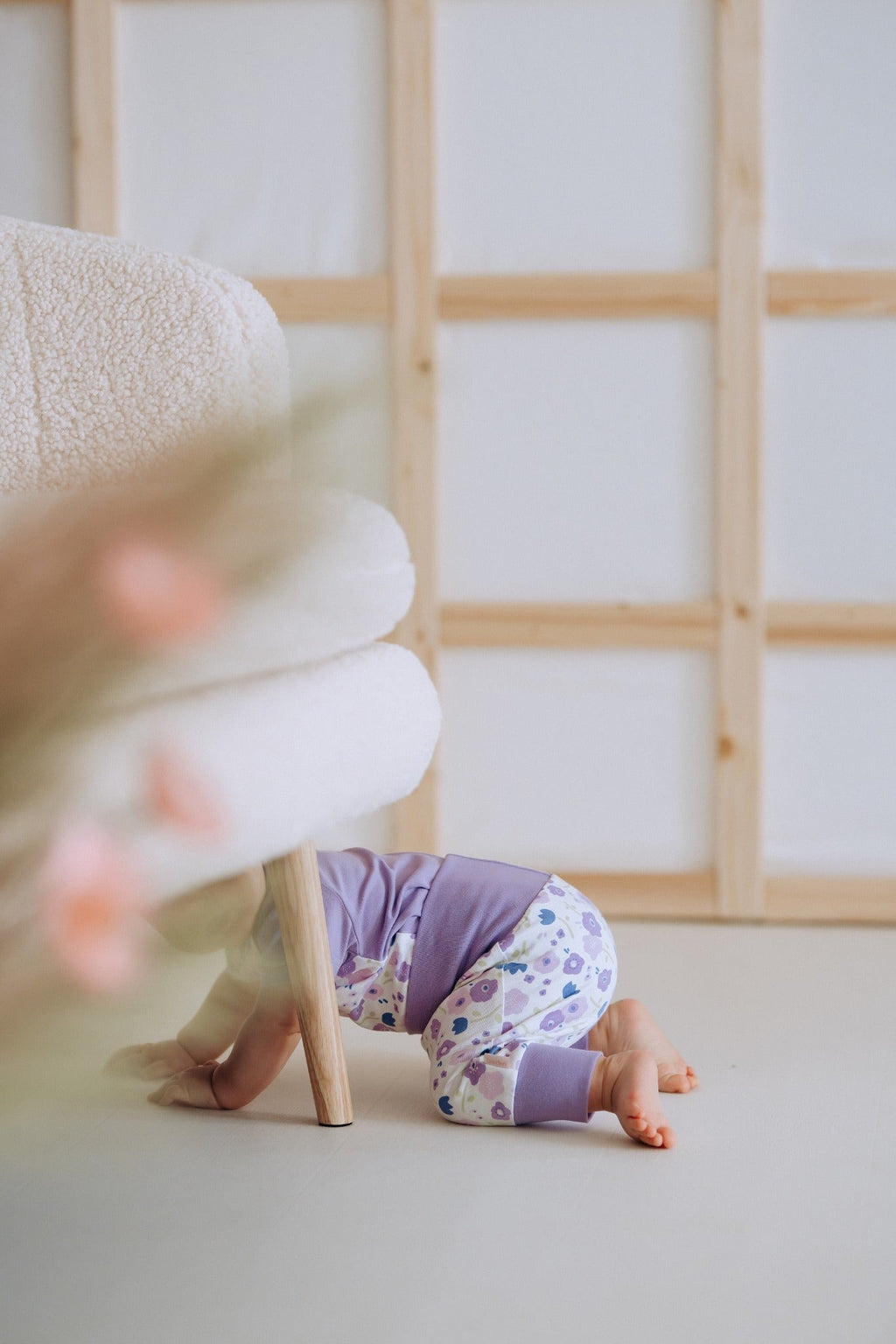 Baby shorts GUNNAR - Summer Flowers