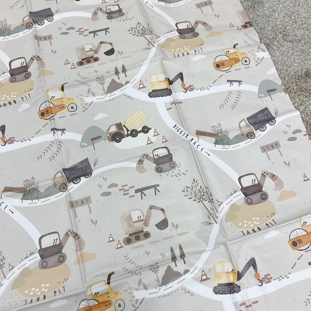 Splash mat - Digger Land Print