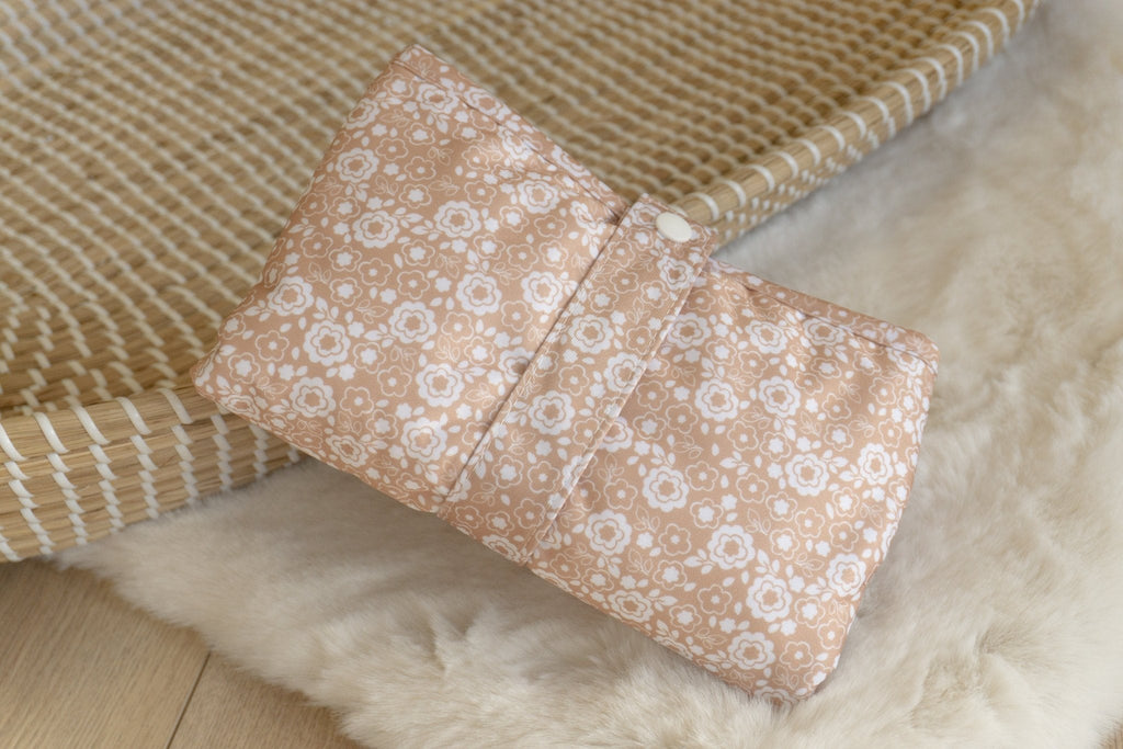 Baby Travel Changing Mat Bloom