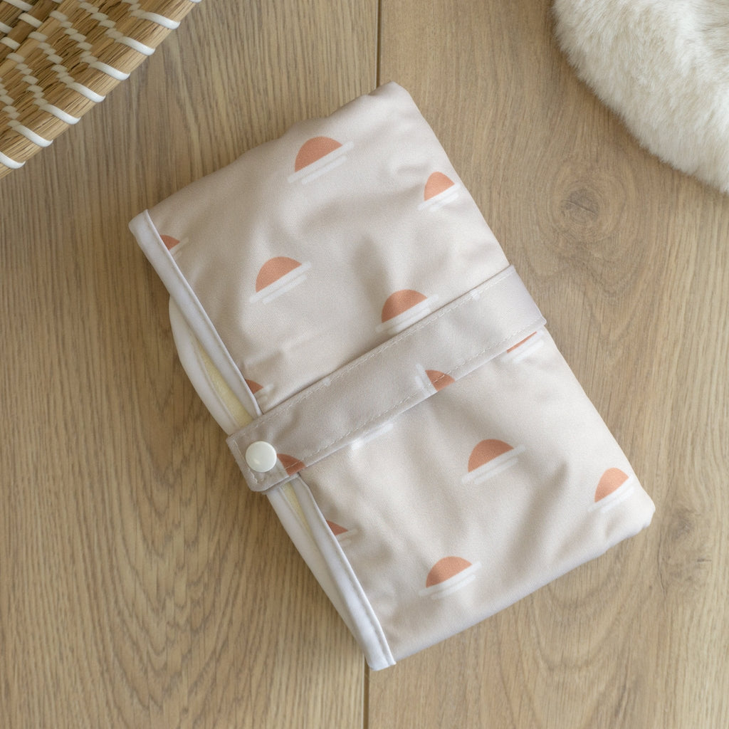Baby Travel Changing Mat Golden Hour