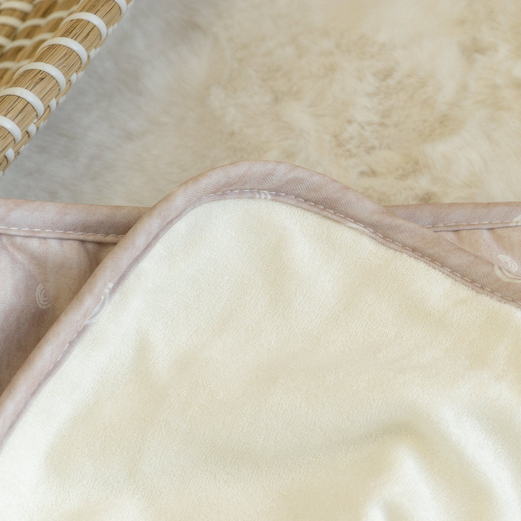 Baby Travel Changing Mat in Rainbow Oatmeal