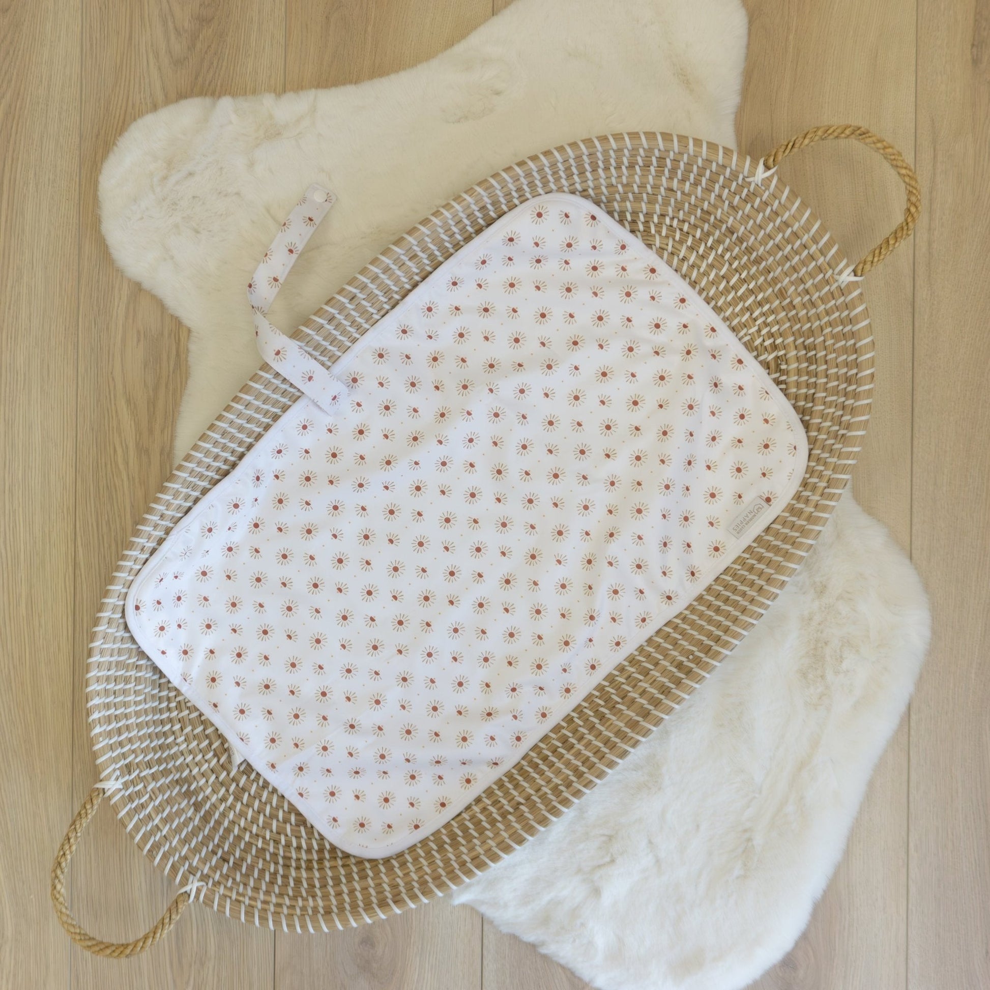 Baby Travel Changing Mat in Summer Solstice