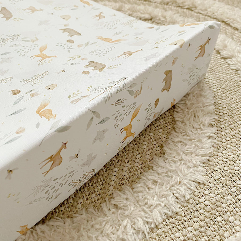 Anti-Roll Wedge Baby Changing Mat - Inca Print