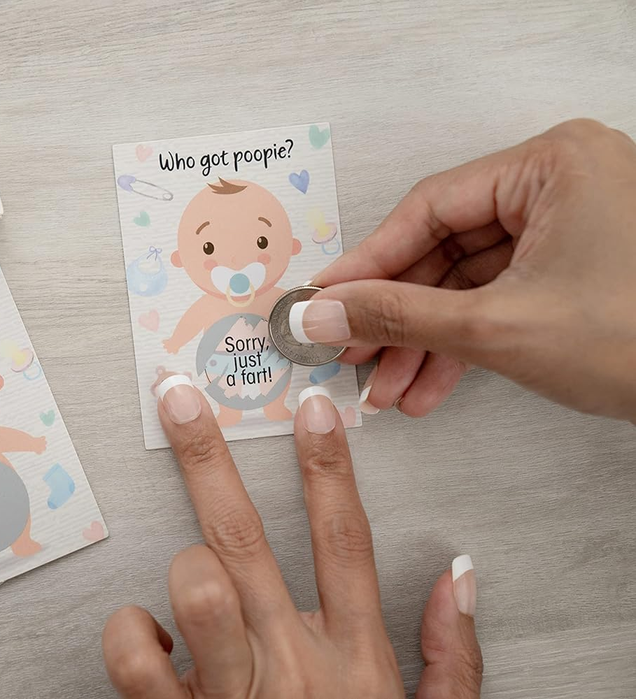 Baby Shower Scratch Off Game 33 Card Pack