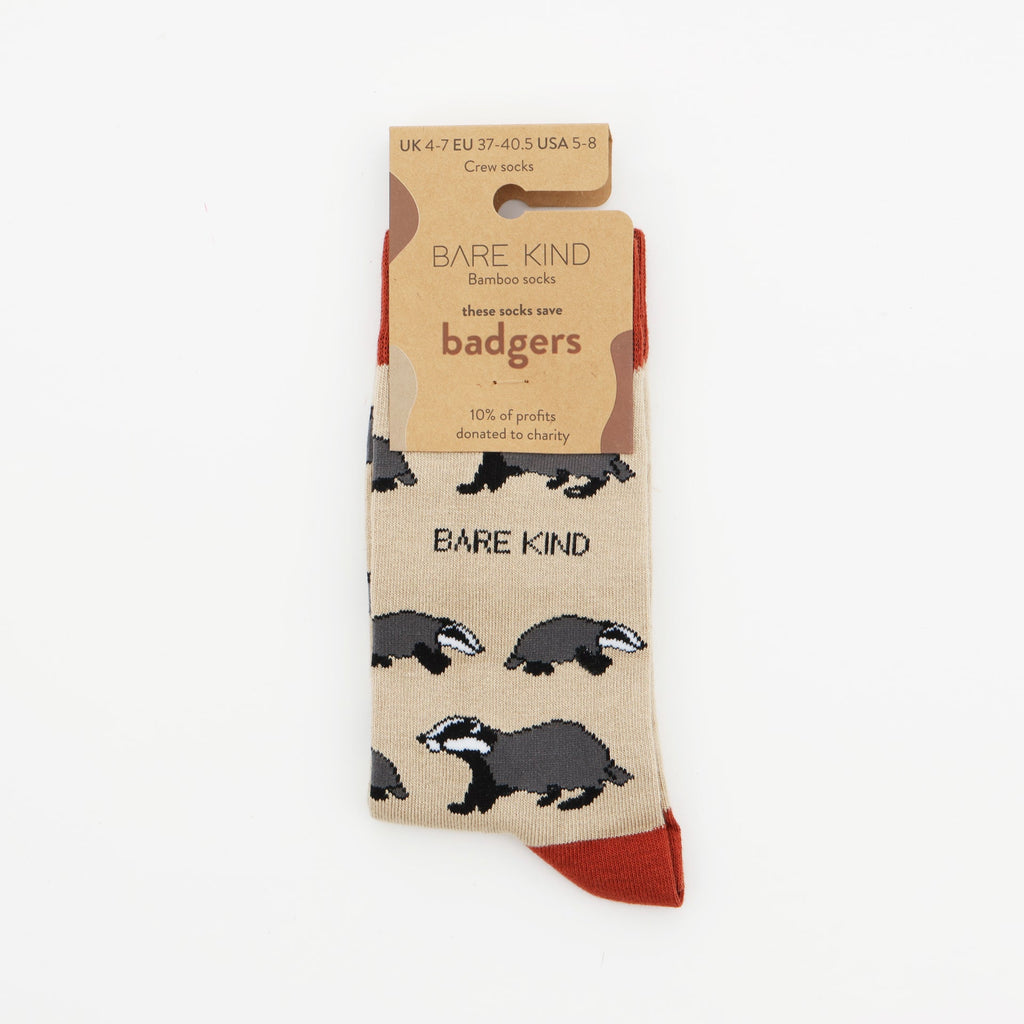 Save the Badgers Bamboo Socks