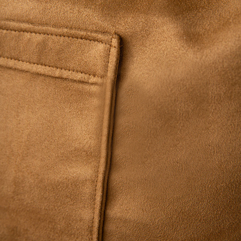 Caramel Suede Camden Bear Dog Carrier