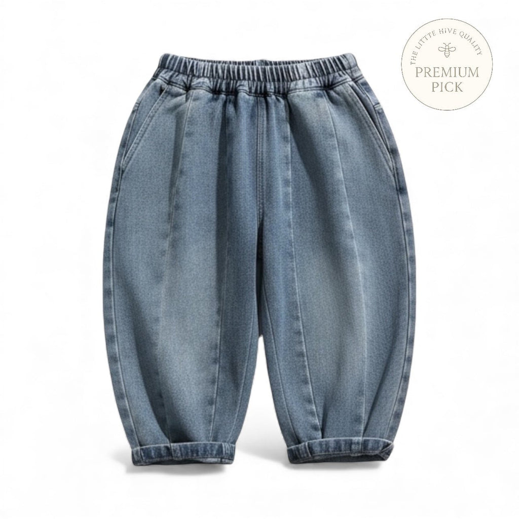 Balloon Denim Trousers