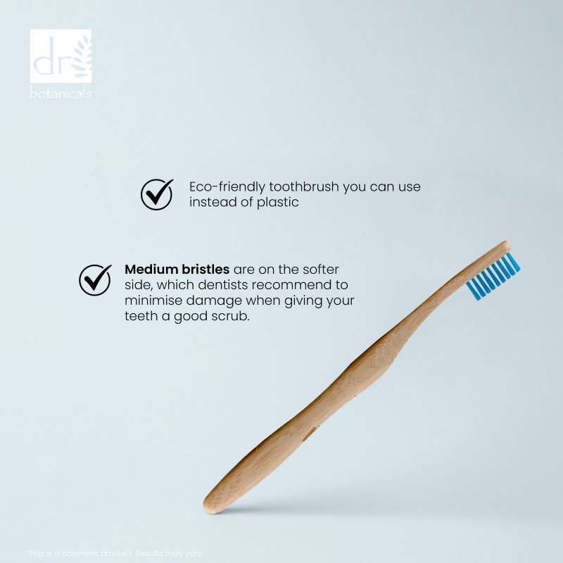Blue Bamboo Toothbrush