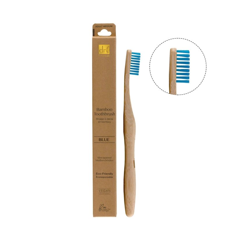 Blue Bamboo Toothbrush