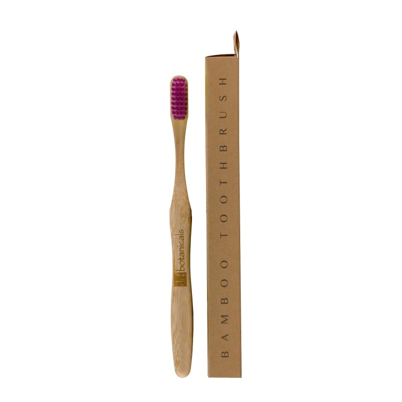 Purple Bamboo Toothbrush
