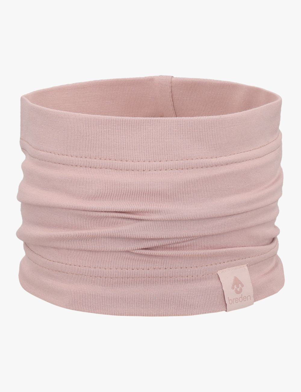 a child demonstrating how the compact bamboo scarf fits easily into a pocket