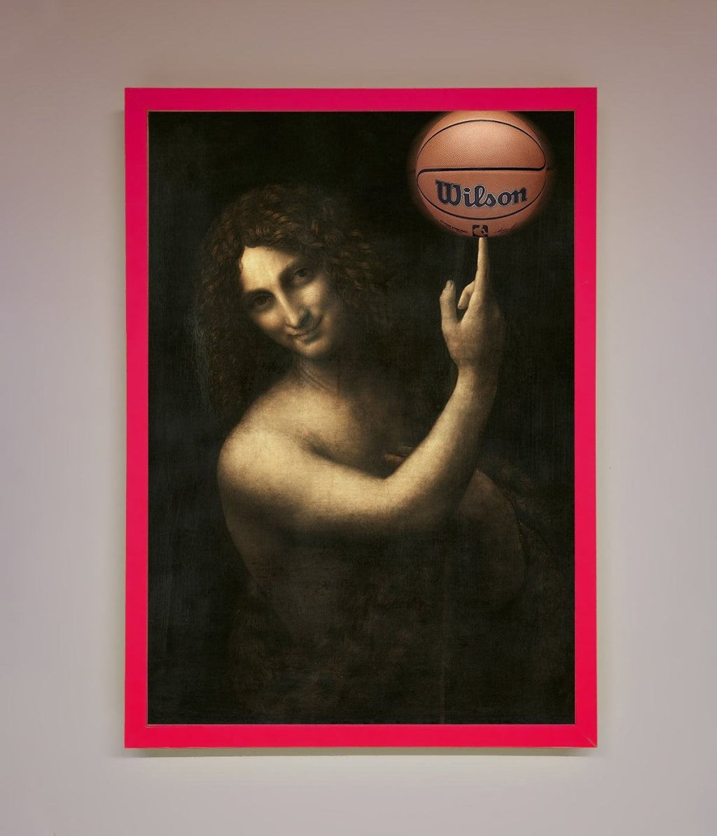 Basketball Renaissance Altered Framed Print