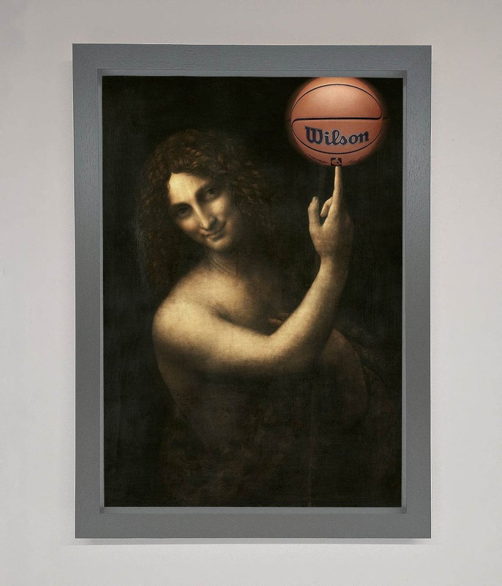 Basketball Renaissance Altered Framed Print