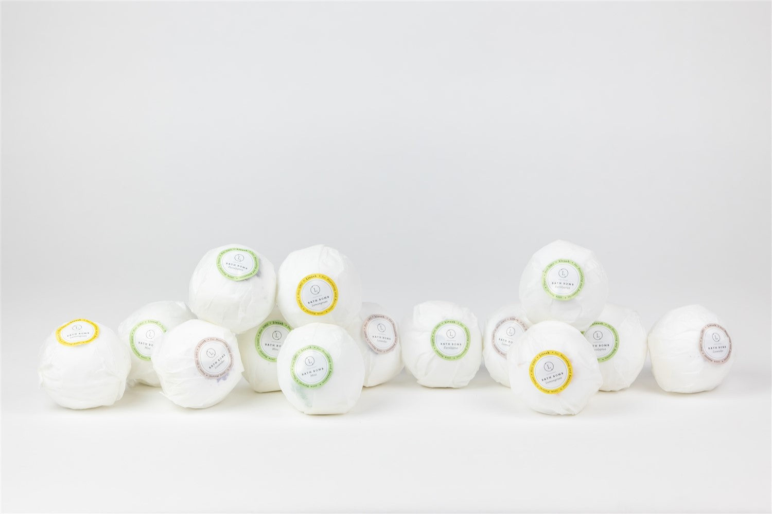 Natural Handmade Bath Bombs Gift Set of 14 