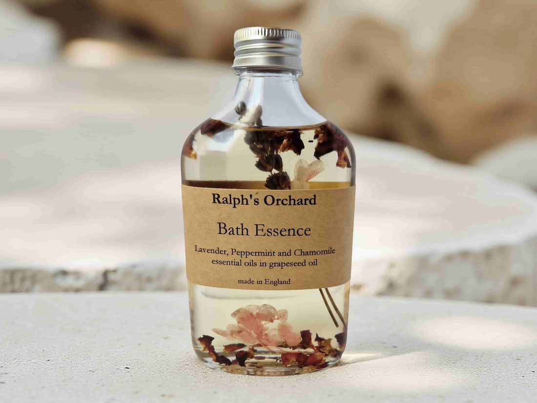 Lavender Peppermint and Chamomile Bath Oil 200ml