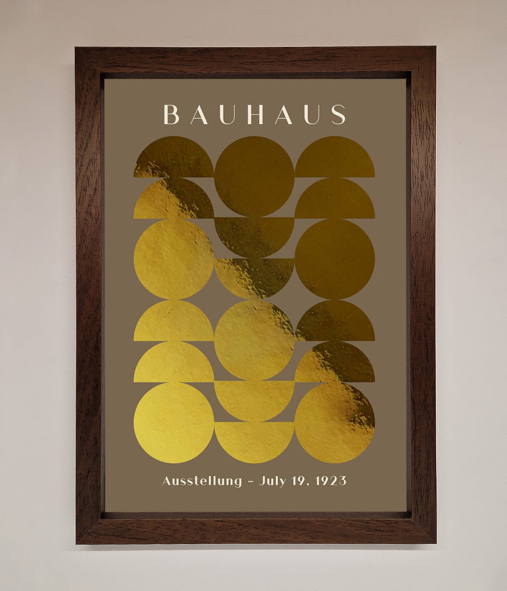 Bauhaus Foil Print
