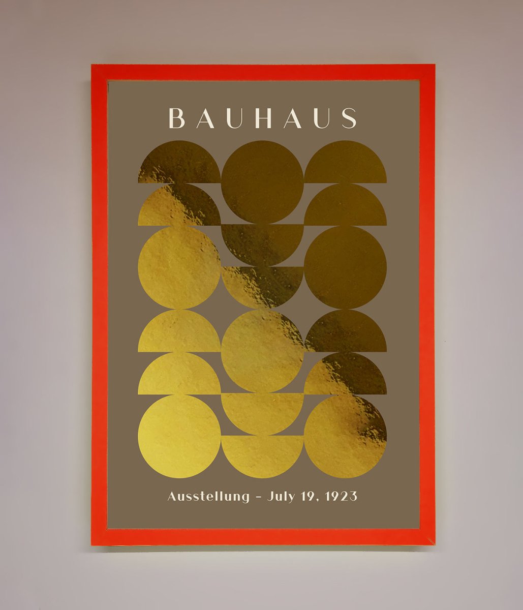 Bauhaus Foil Print