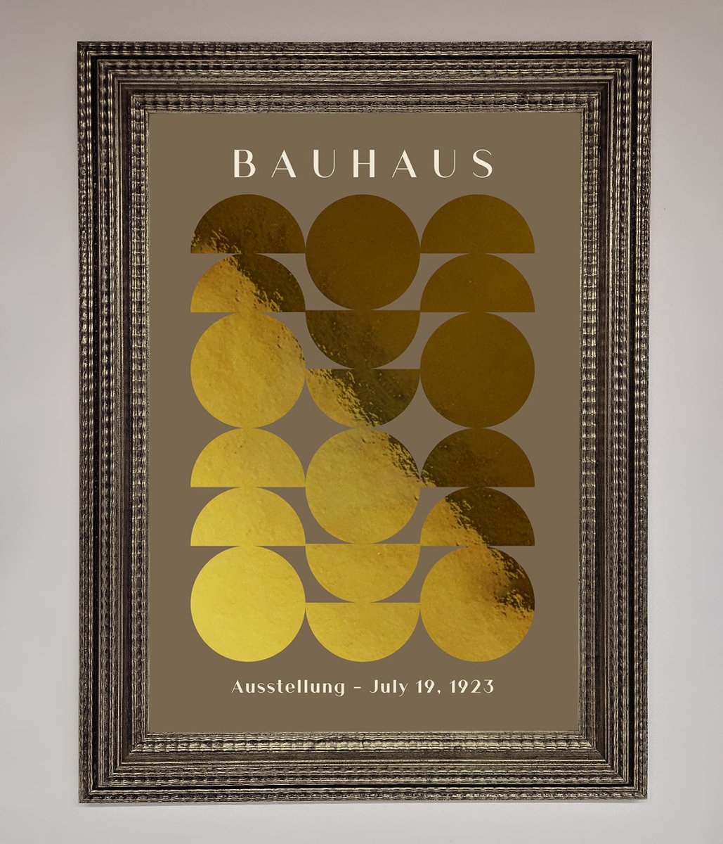 Bauhaus Foil Print