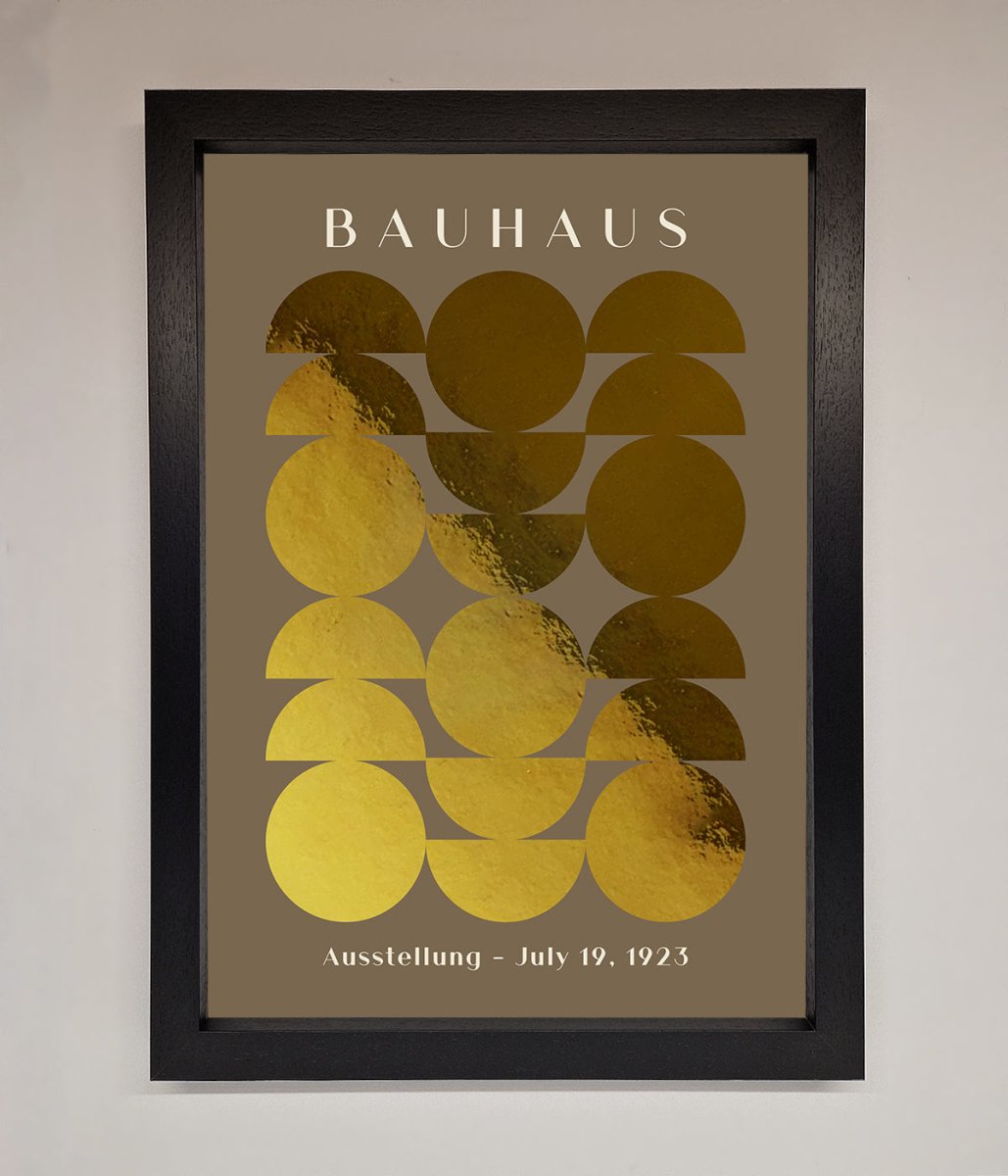 Bauhaus Foil Print