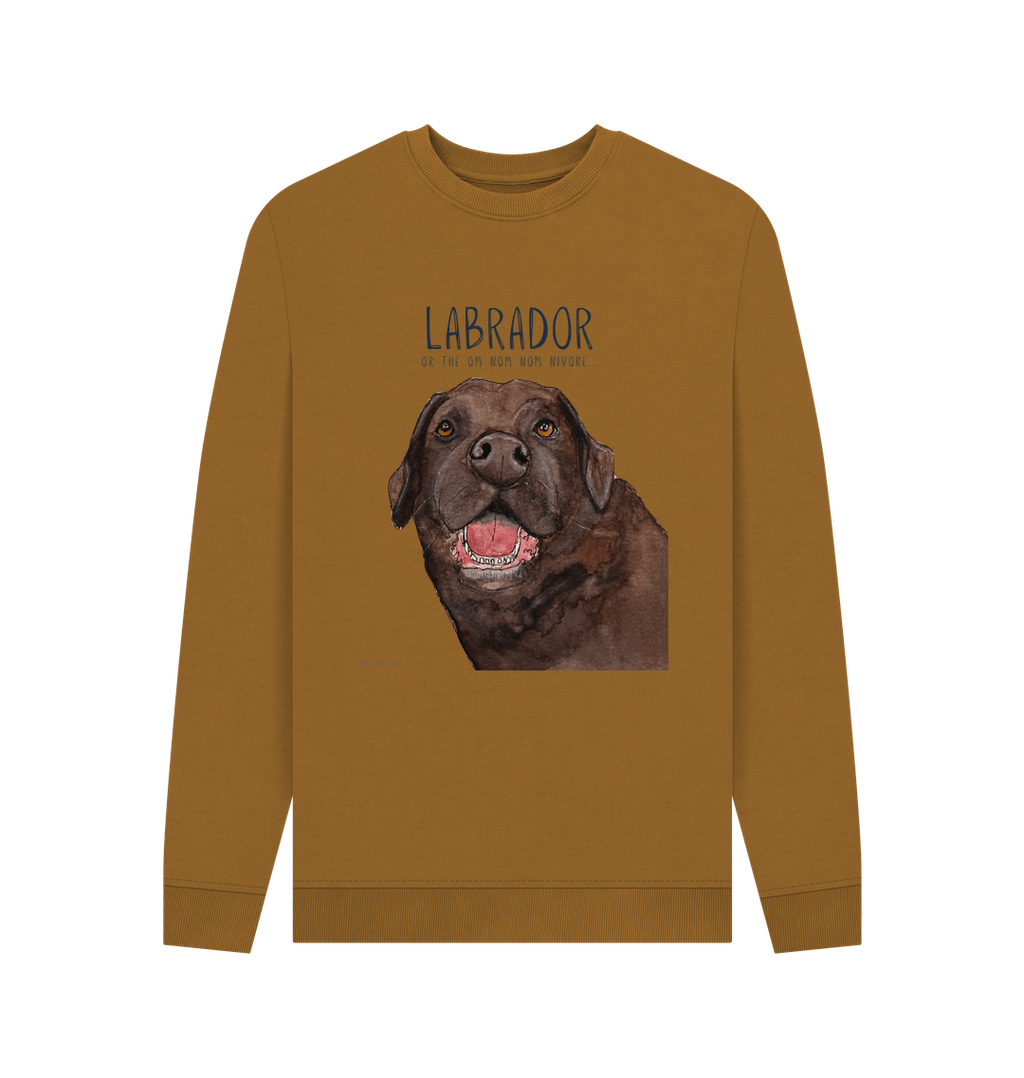 Feast Mode Activated Chocolate Labrador Sweatshirt