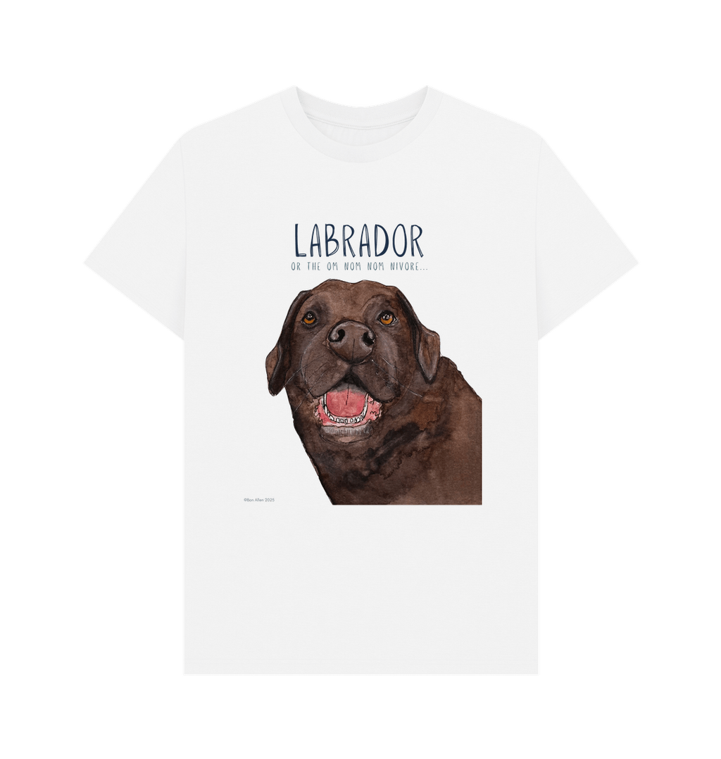 Chocolate Labrador Snack Goals Men's T-Shirt