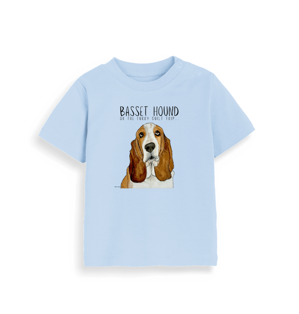 Basset Hound Baby T-Shirt