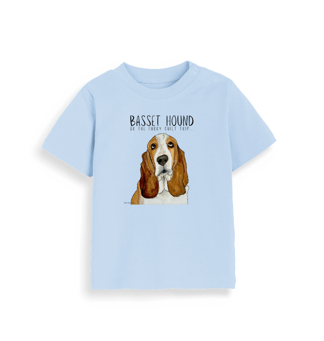 Basset Hound Baby T-Shirt