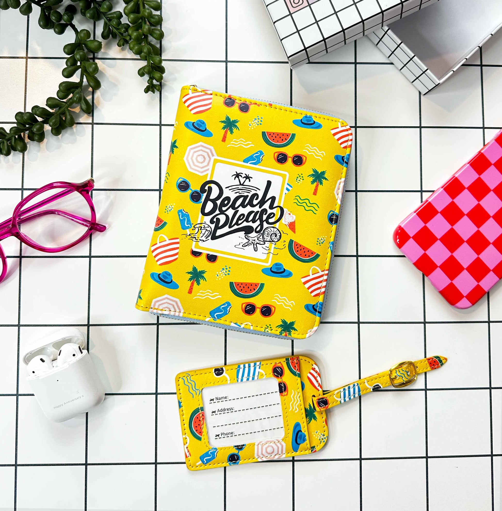 Beach Please Travel Organiser