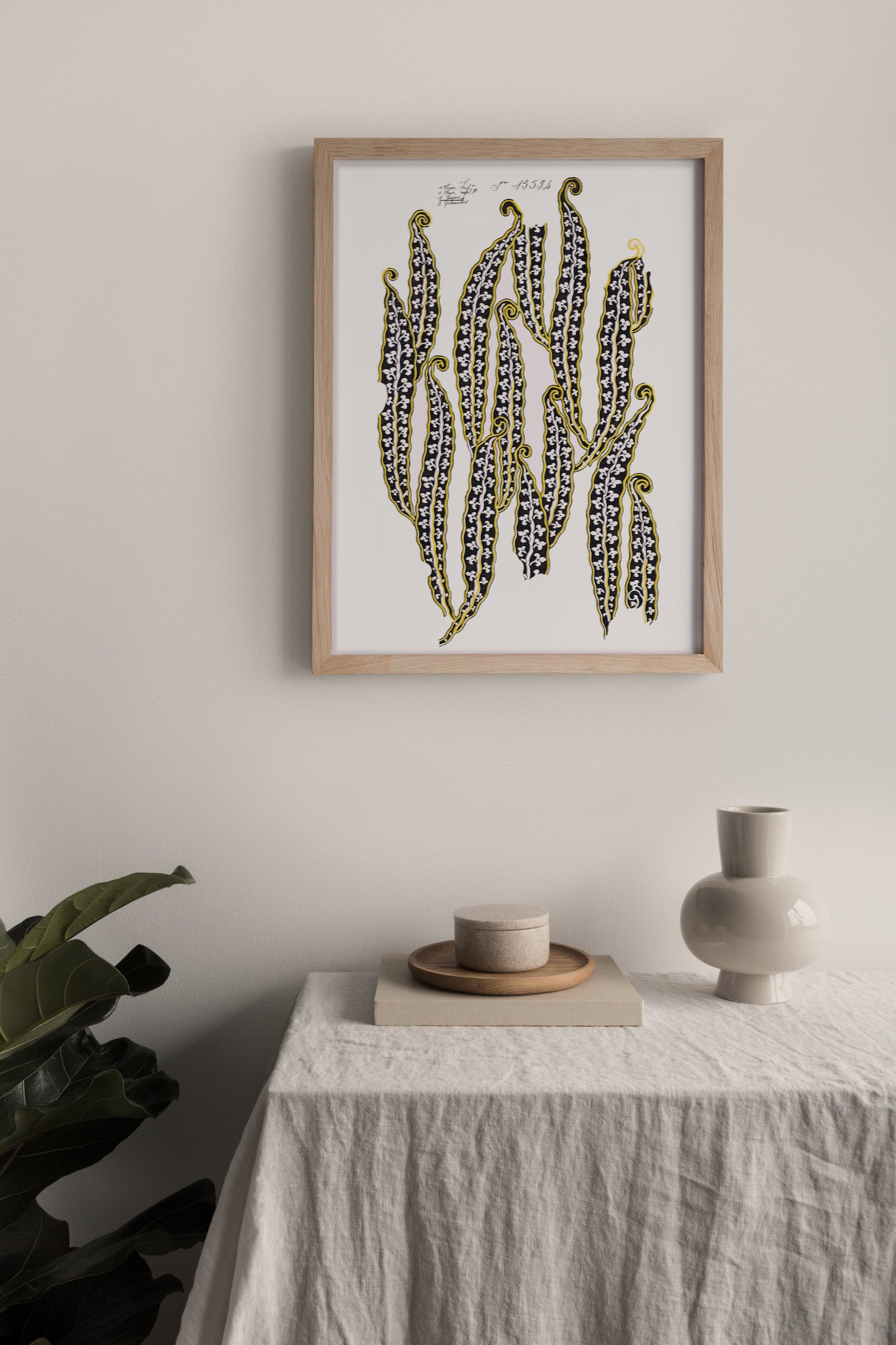 Magic Beans Vintage Archive Poster Print