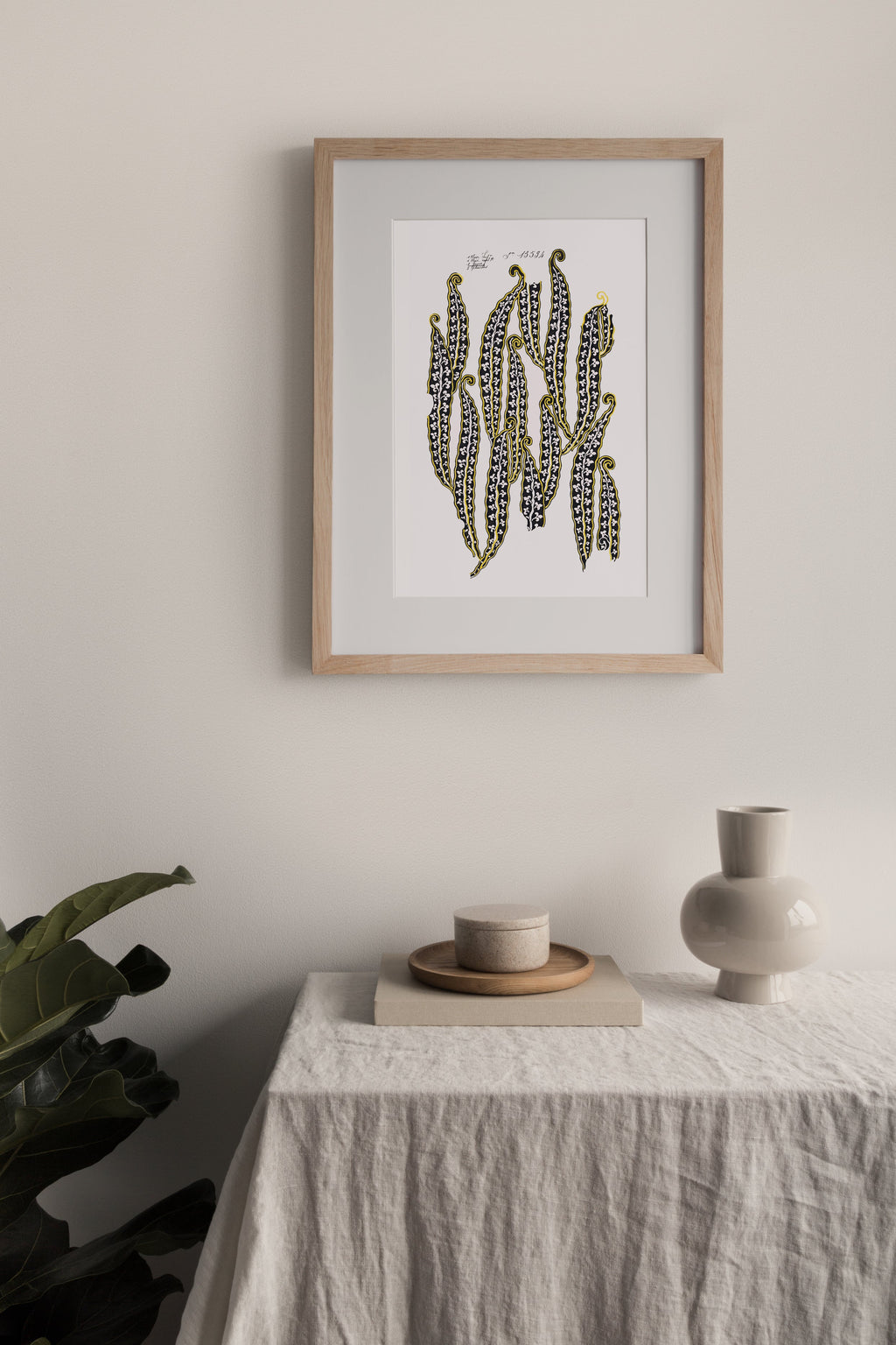 Magic Beans Vintage Archive Poster Print