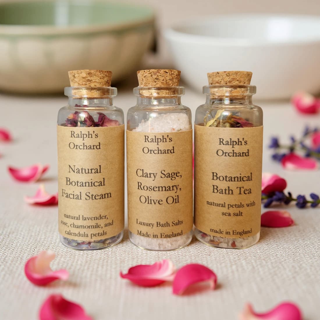 Mini Spa Gift Trio Natural Botanical Set